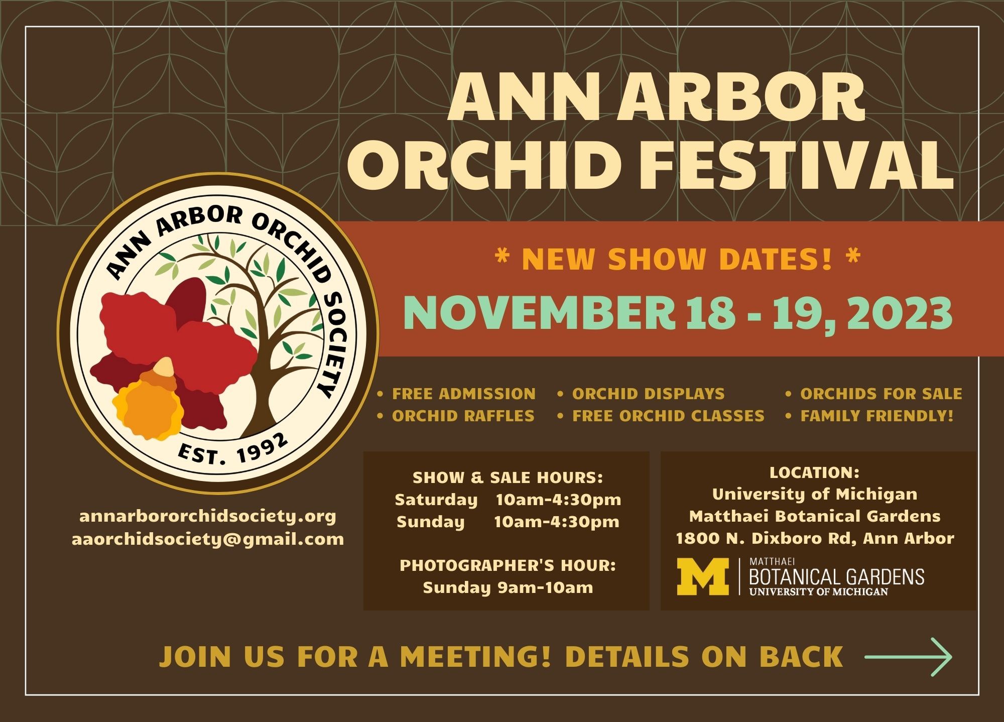 Ann Arbor Orchid Festival – Ann Arbor Orchid Society
